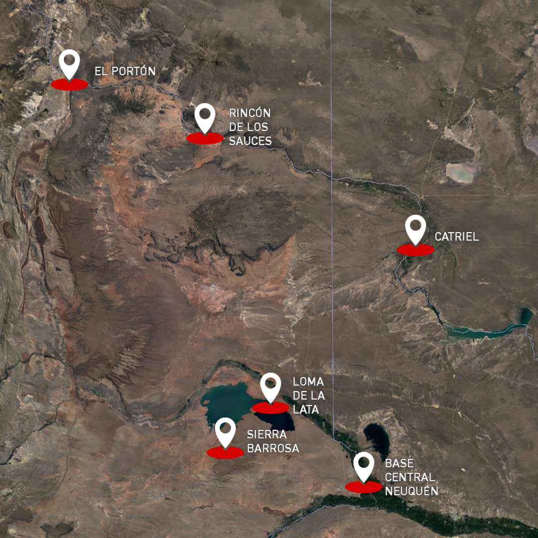 Mapa de instalaciones